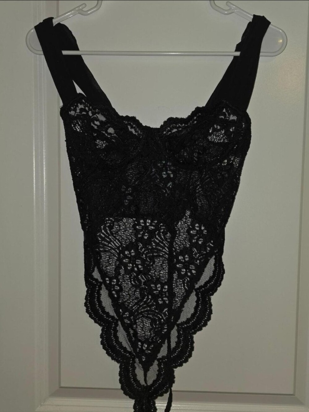 Vintage Early 90's Victoria's Secret Lingerie thong bodysuit/teddy.